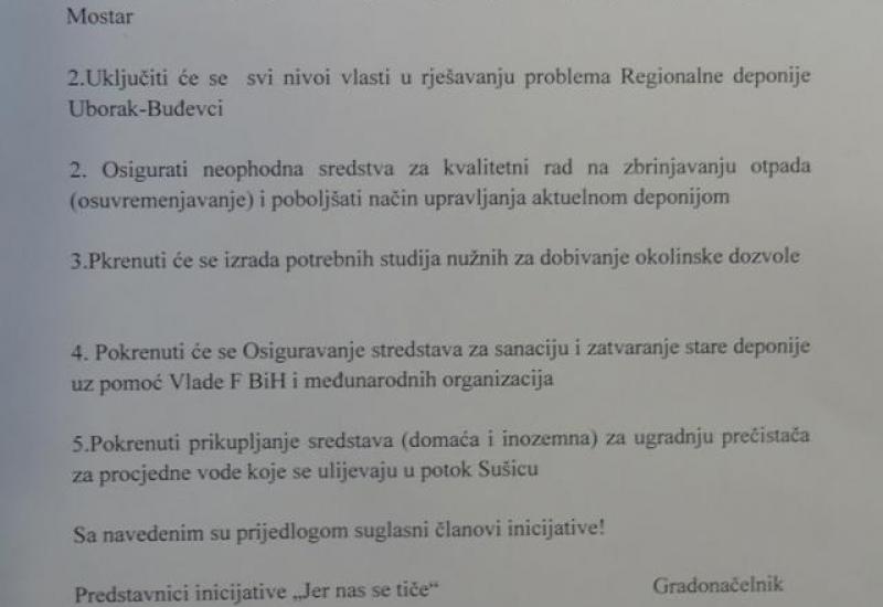 Gradonačelnikova ponuda - Hujdur: Bešlićeva ponuda neprihvatljiva, ne odustajemo od blokade Uborka
